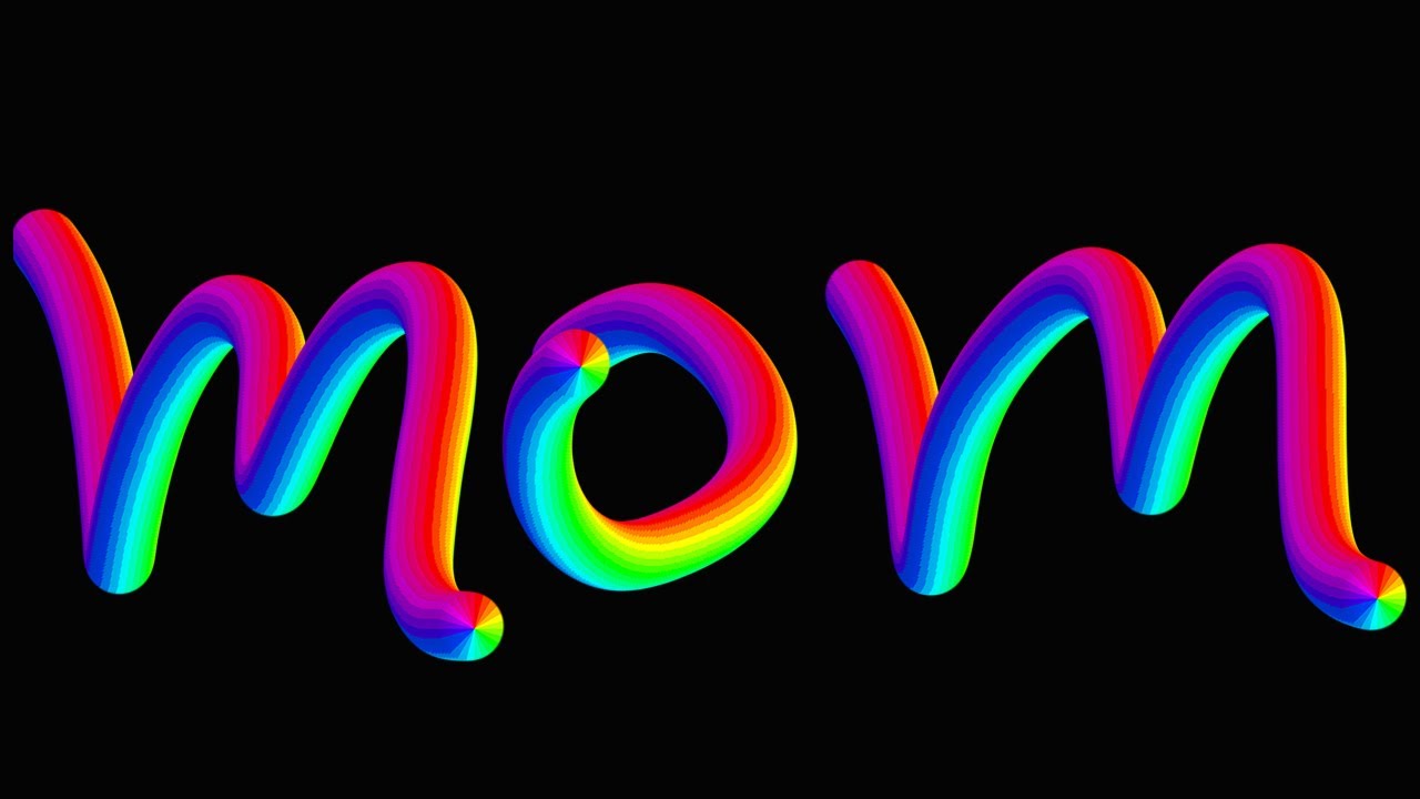 How to make 3D Hand Written Text Typography in Photoshop Brush #3d