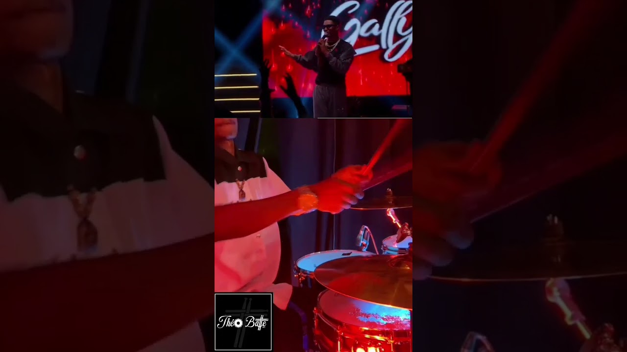 IYO gally Garvey concert live avec th&eacute;obatte🥁🇨🇩✊#gally #music #drummer #drums #drumcover #groove 