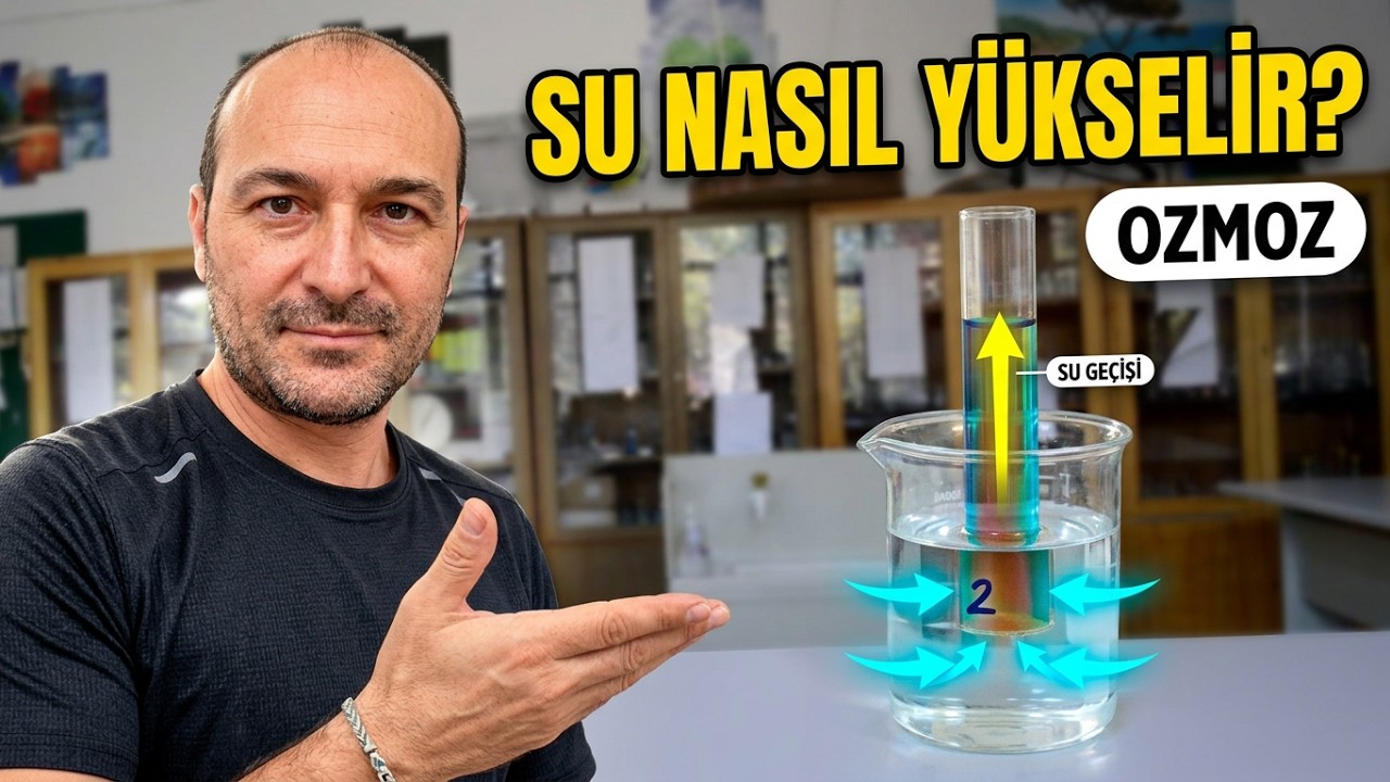 OZMOZ DENEYİ (osmosis experiment) -  Lise ve Ortaokul Deneyleri - Kurtuluş ATLI