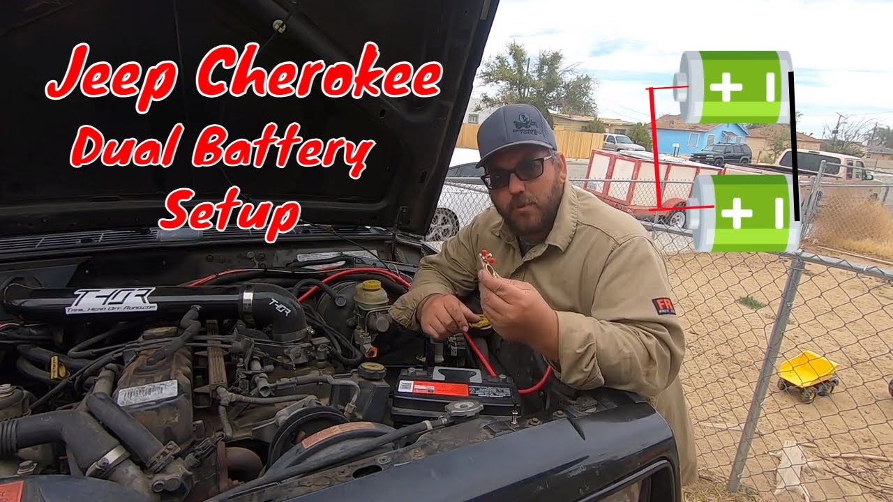 Putting A Cheap And Easy Dual Battery System Into My Jeep Cherokee XJ