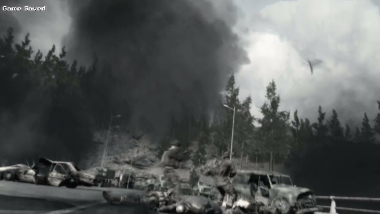 Modern Warfare 2007: Bro had self res.