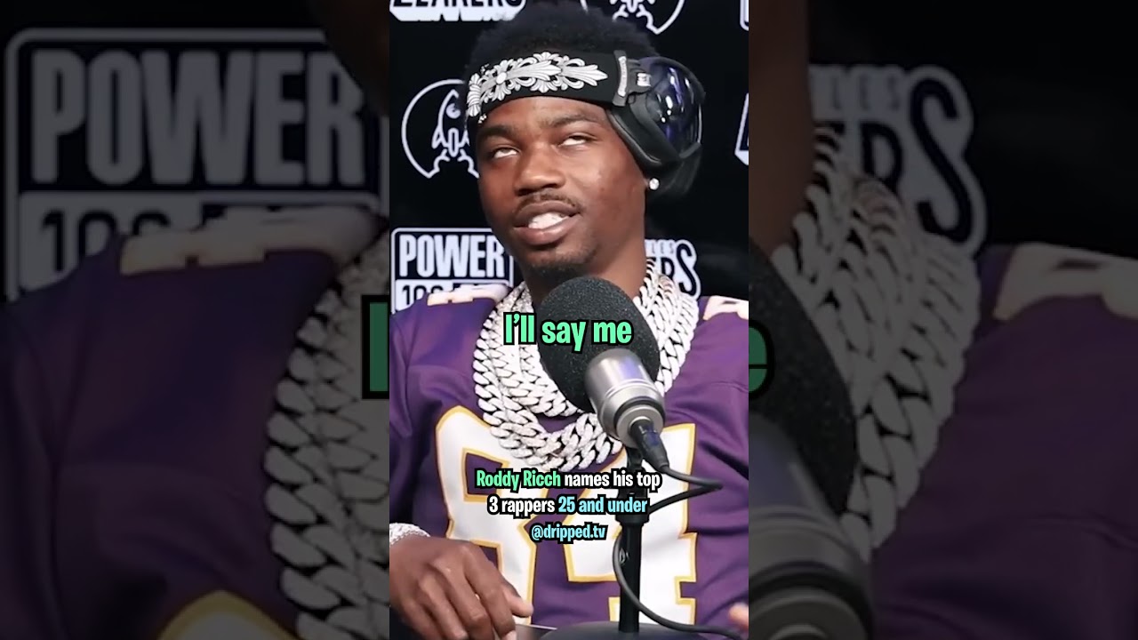 Roddy Ricch Names His Top 3 Young Rappers 💯