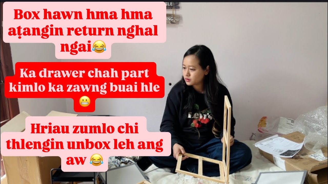 UNBOXING RANDOM STUFF. Box open hma atanga return nghal awmchhun ka ni hial lo maw😂