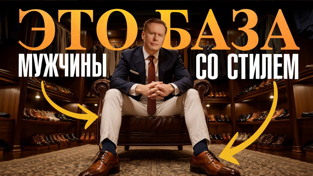 ТОП 10 вещей, которые должны быть в гардеробе каждого мужчины!
