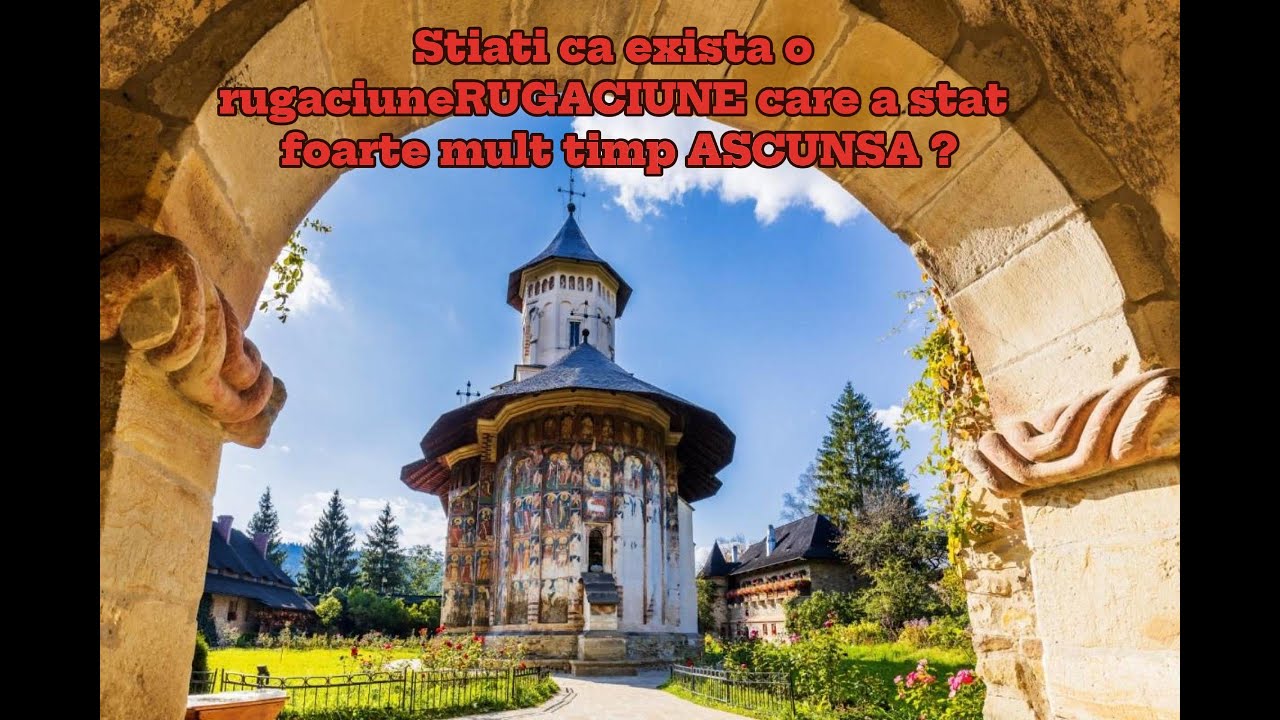RUGACIUNE PUTERNICA  PASTRATA IN ASCUNS