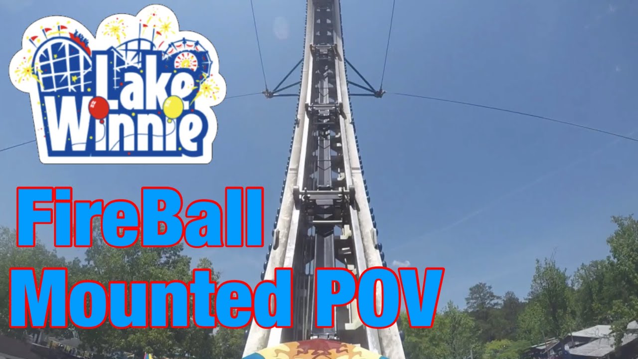 FireBall mounted POV Lake Winnepesaukah