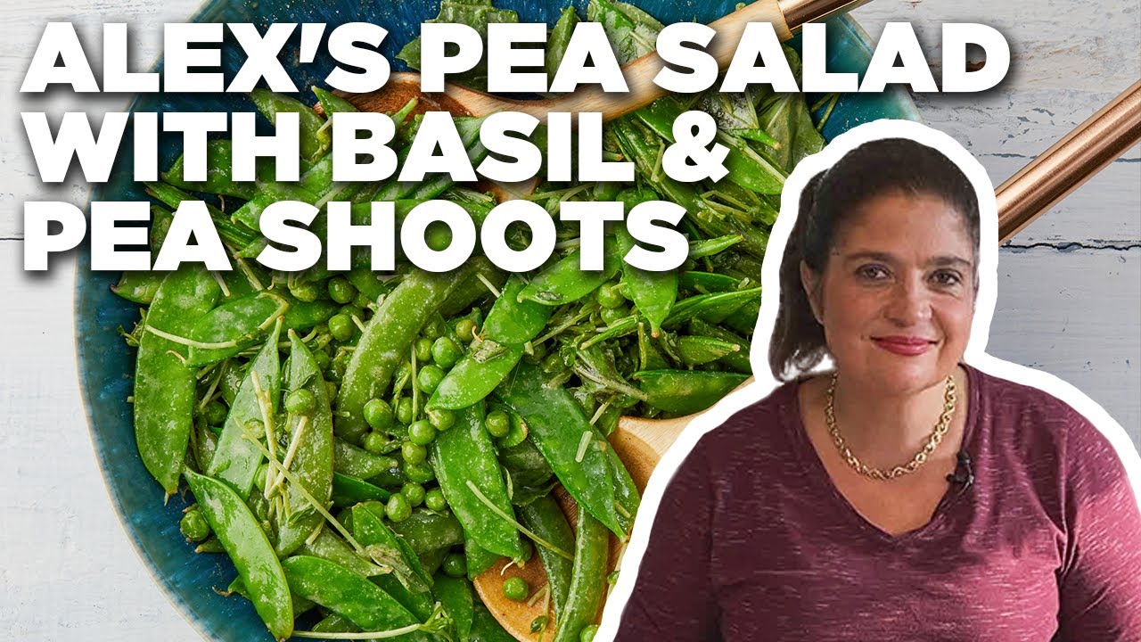 Alex Guarnaschelli's Pea Salad with Basil and Pea Shoots | Food Network