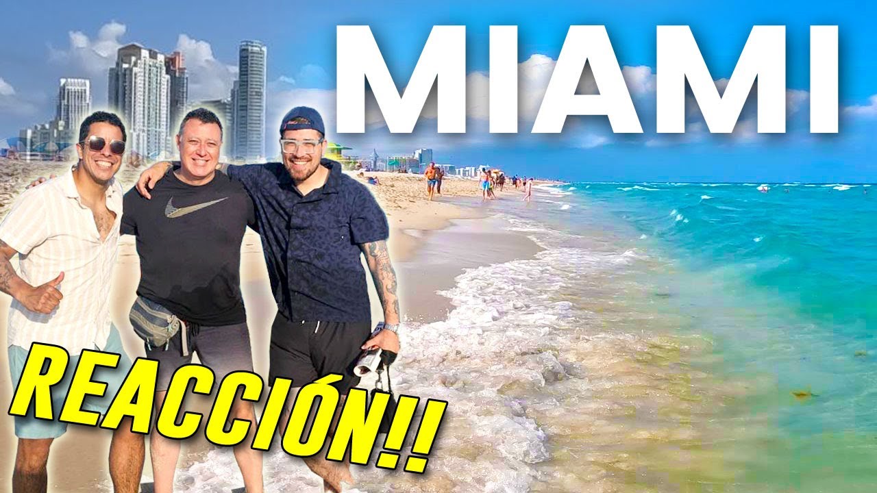 Reaccionando a Miami Florida Estados Unidos con mi hijo @claudiomichaux