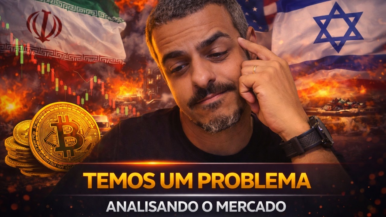Bitcoin AGORA -  TEMOS UM GRANDE PROBLEMA - EUA E IR&Atilde; Analisando os Mercados -  Bitcoin Altcoins