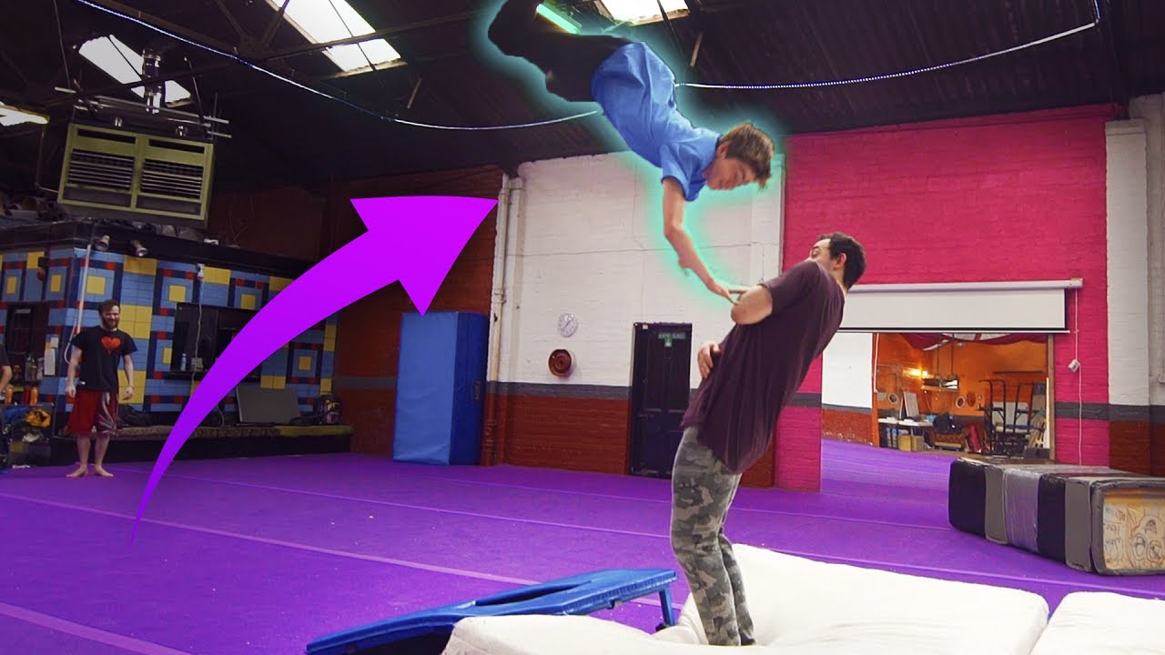 CRAZY TRICKING GYM IN SCOTLAND!
