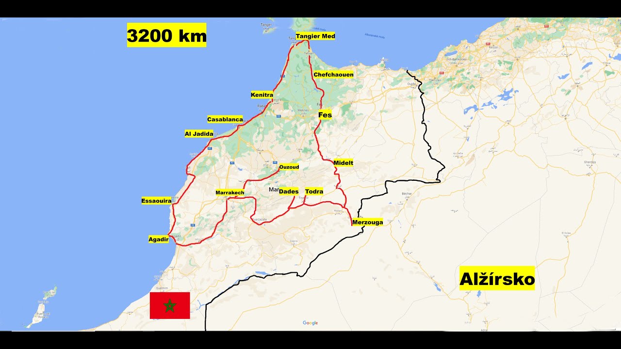 Trailer Maroko tour 2021