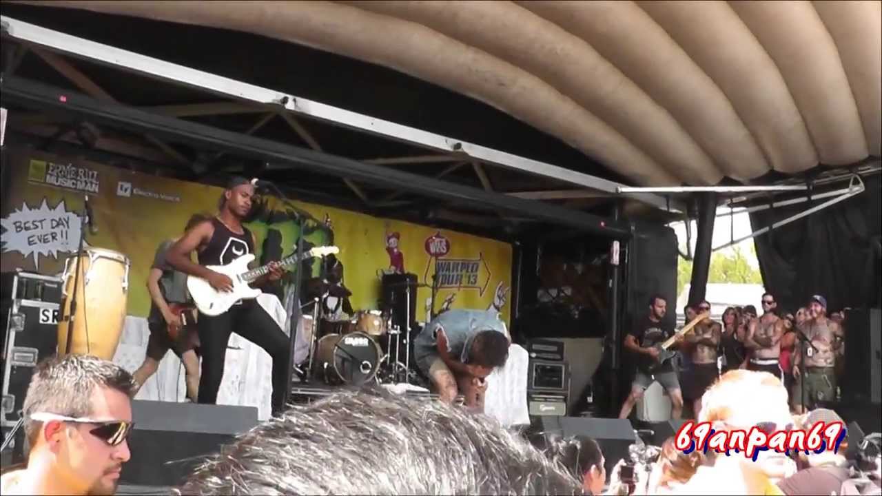 Letlive. - Full Set @Warped Tour 2013/08/02 Dallas,TX