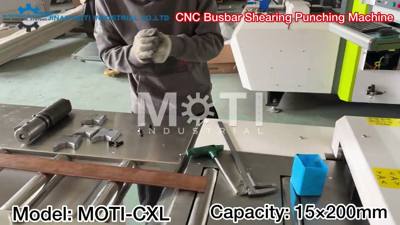 Preparations Before CNC Busbar Shearing Punching Machine MOTI-CXL Operation