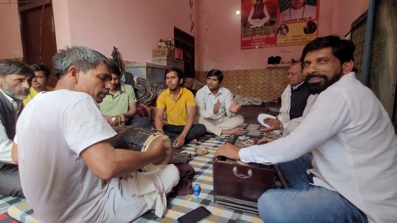 मीरा बैरागन होगी। गुरू हरीराम भगत जी।धूनी भगत जी। #babamohanram #trending #bhajan #krishna #youtube