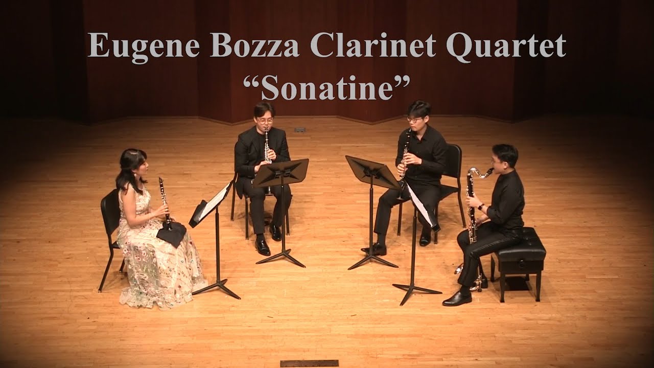 Eugene Bozza Clarinet Quartet - Seoul Clarinet Ensemble