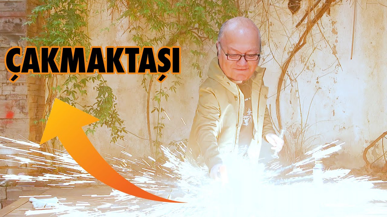 AŞIRI KIVILCIMLI &Ccedil;AKMAKTAŞI DENEYİ - AMONYUM DİKROMAT VOLKANI