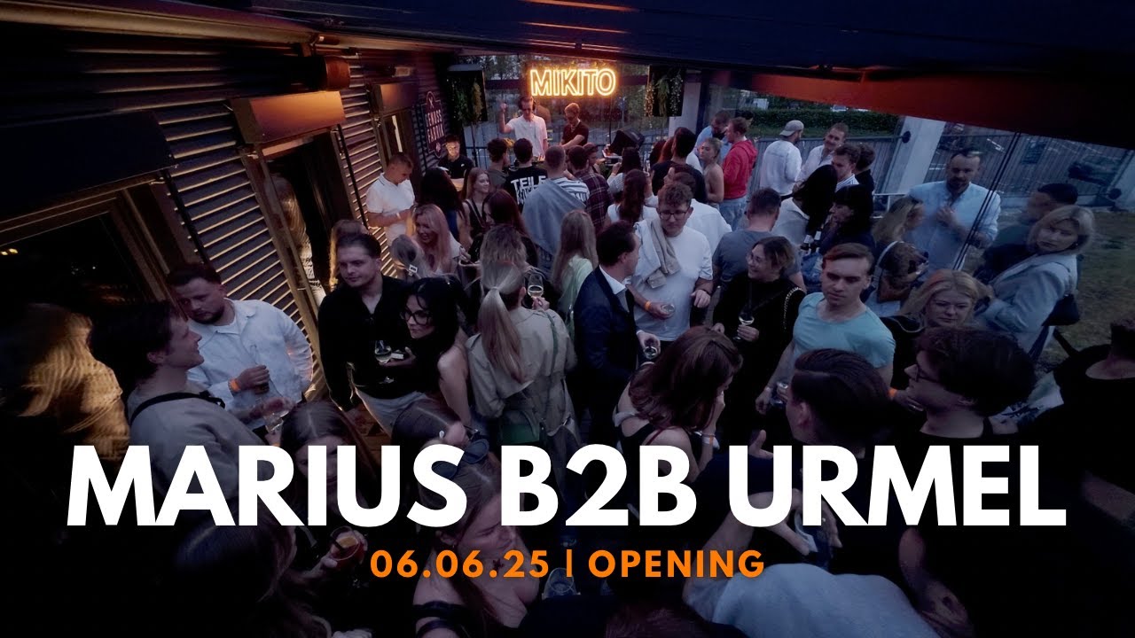 MARIUS B2B URMEL MIKITO Rooftop Tech-House, House DJ-Set