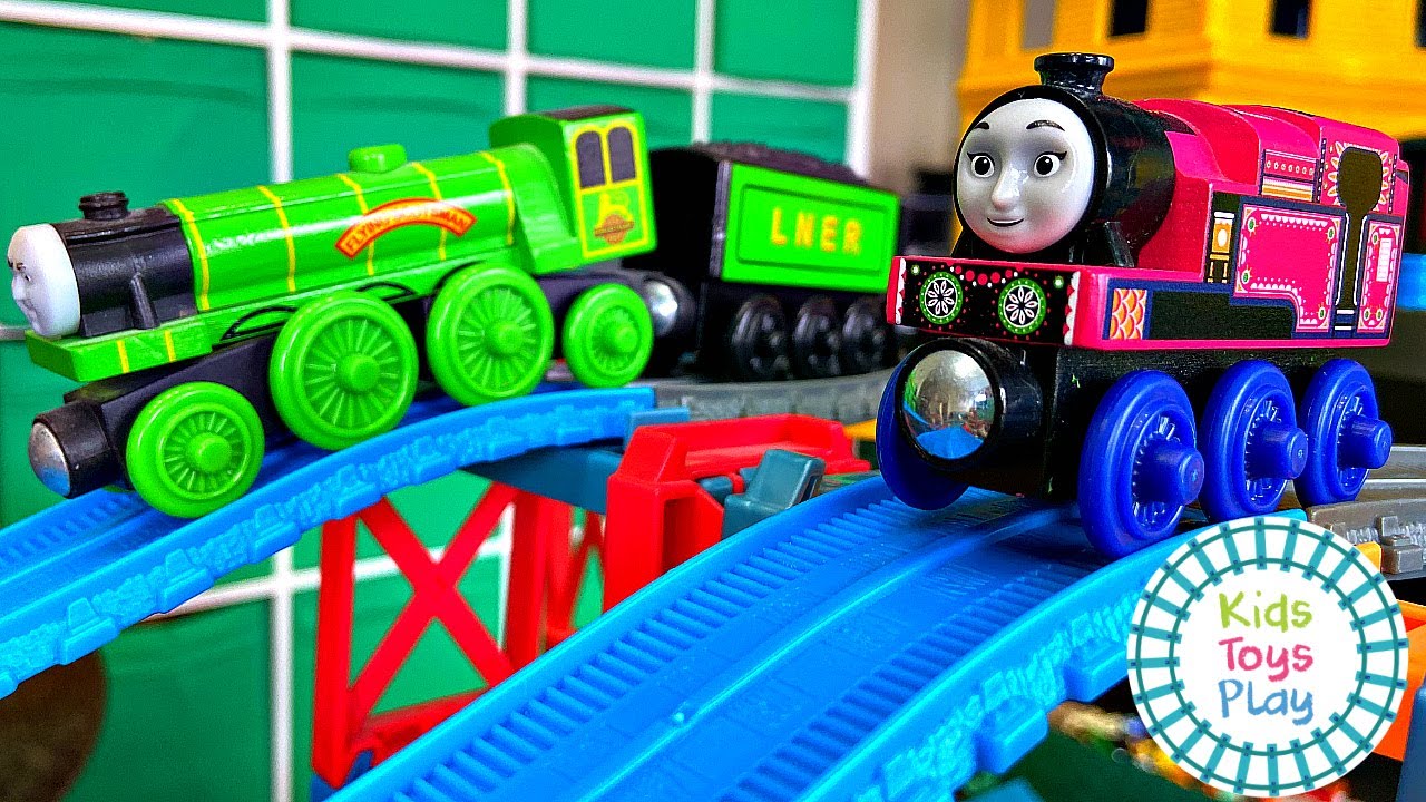 Thomas and Friends Sodor Super Station Speedway Toy Train Races for Kids