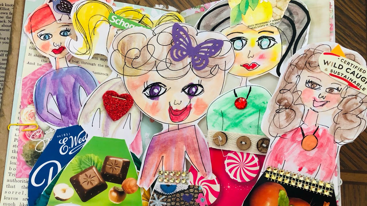 Trashy Paper Dolls - part 3