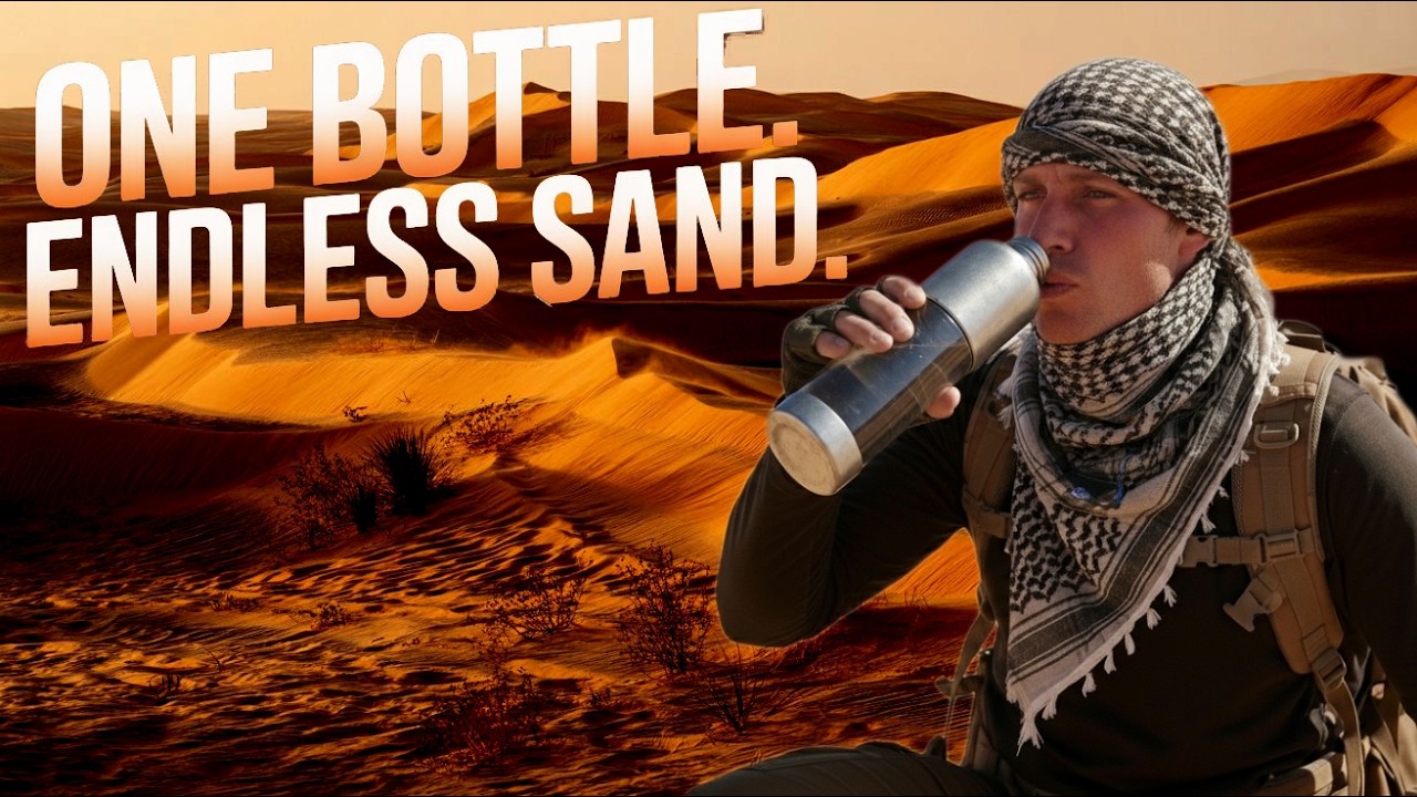One Bottle. Endless Sand