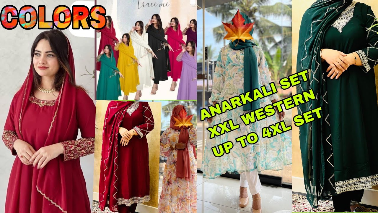 UP TO 4XL PARTYWEARS, FLAIR FULLSET, XXL WESTERN @colorsbyshabnashihab5440