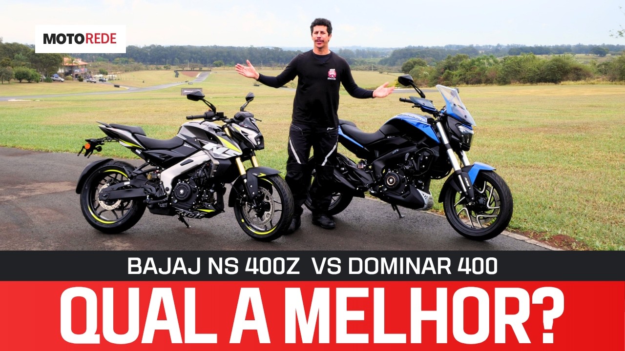 COMPARATIVO: BAJAJ NS 400Z vs DOMINAR 400: 6 coisas que não te contaram