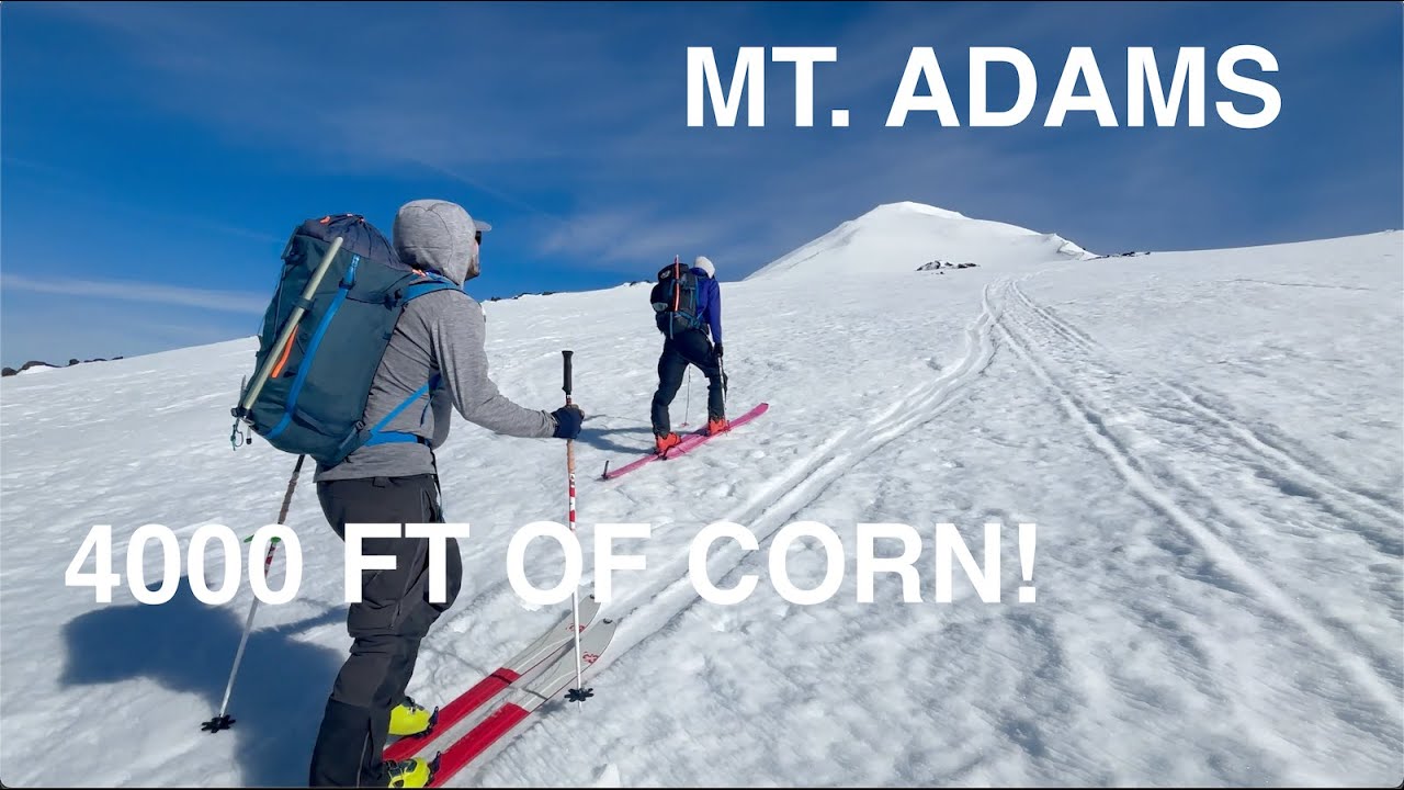 Skiing Mt. Adams Southwest Chutes 2024