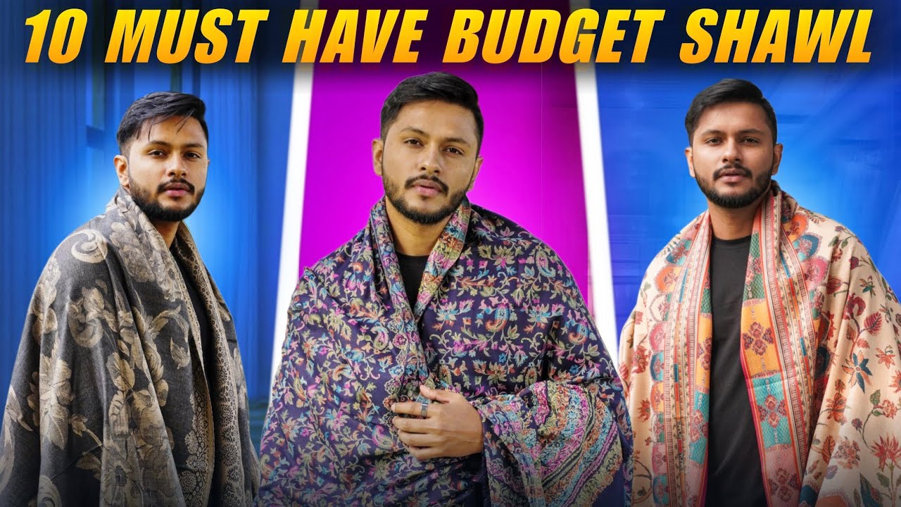 10 BEST BUDGET SHAWLS UNDER ₹1000 for MEN & WOMEN | MYNTRA SHAWL HAUL