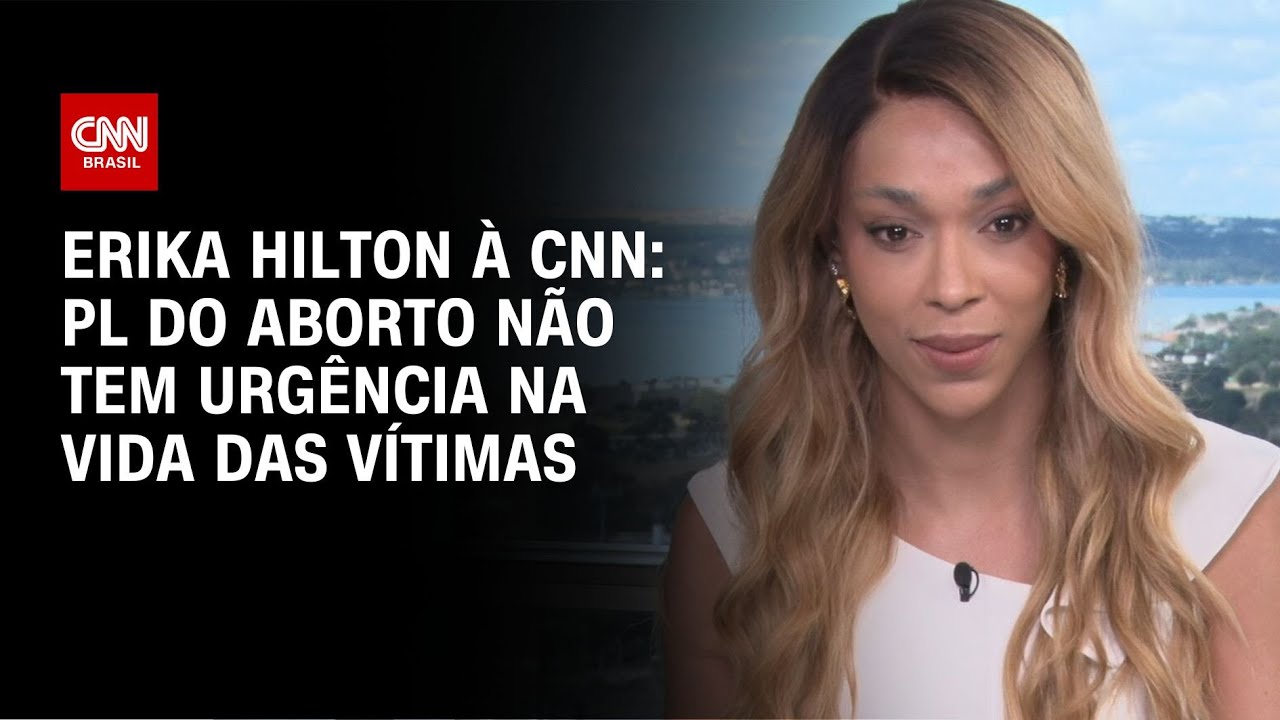 Erika Hilton à CNN: PL do Aborto não tem urgência na vida das vítimas | BASTIDORES CNN