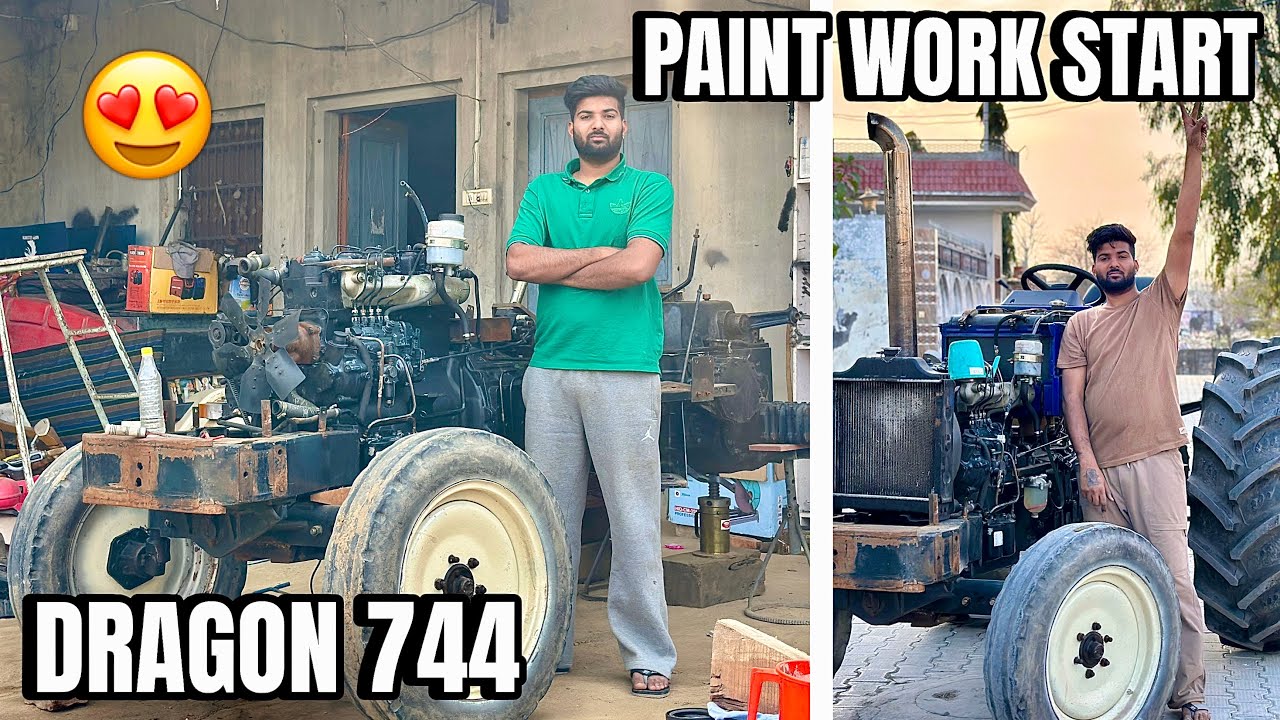 Paint Da Kam start 😍 Hun Bano Dragon 744 🥹 Happy Goldsmith 