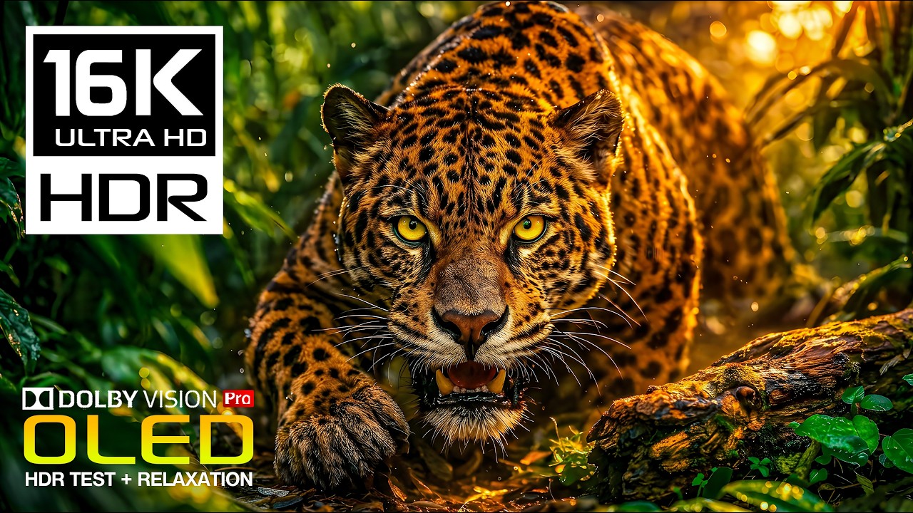 Unbelievable 16K HDR Cinematic Nature Video | Dolby Vision 240FPS Ultra HD (8K/4K Video TV)