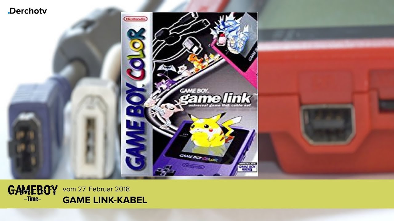 GAMEBOY Time – Game Link-Kabel