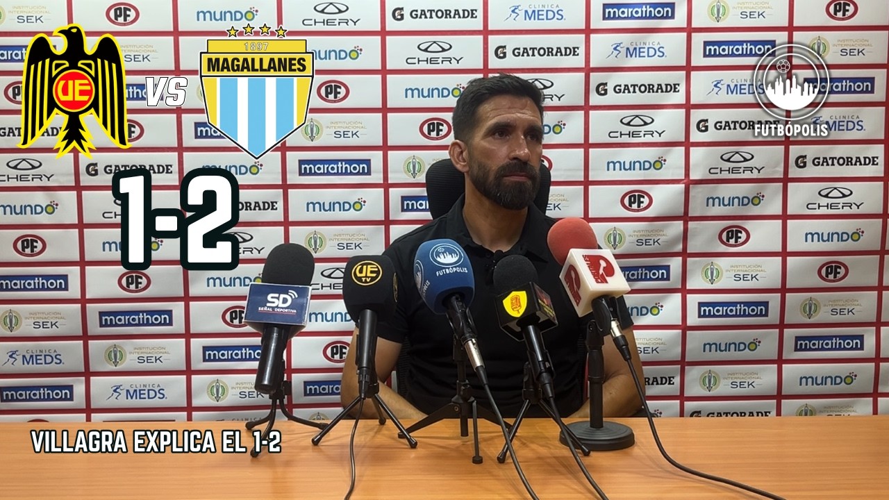 Gonzalo Villagra analiza la derrota de Unión Española ante Magallanes | Conferencia completa