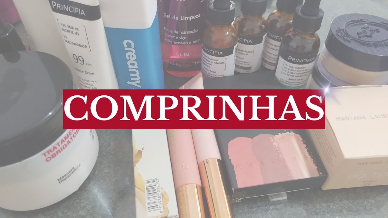COMPRINHAS: CABELO, MAQUIAGEM/ MAKE E SKIN CARE 