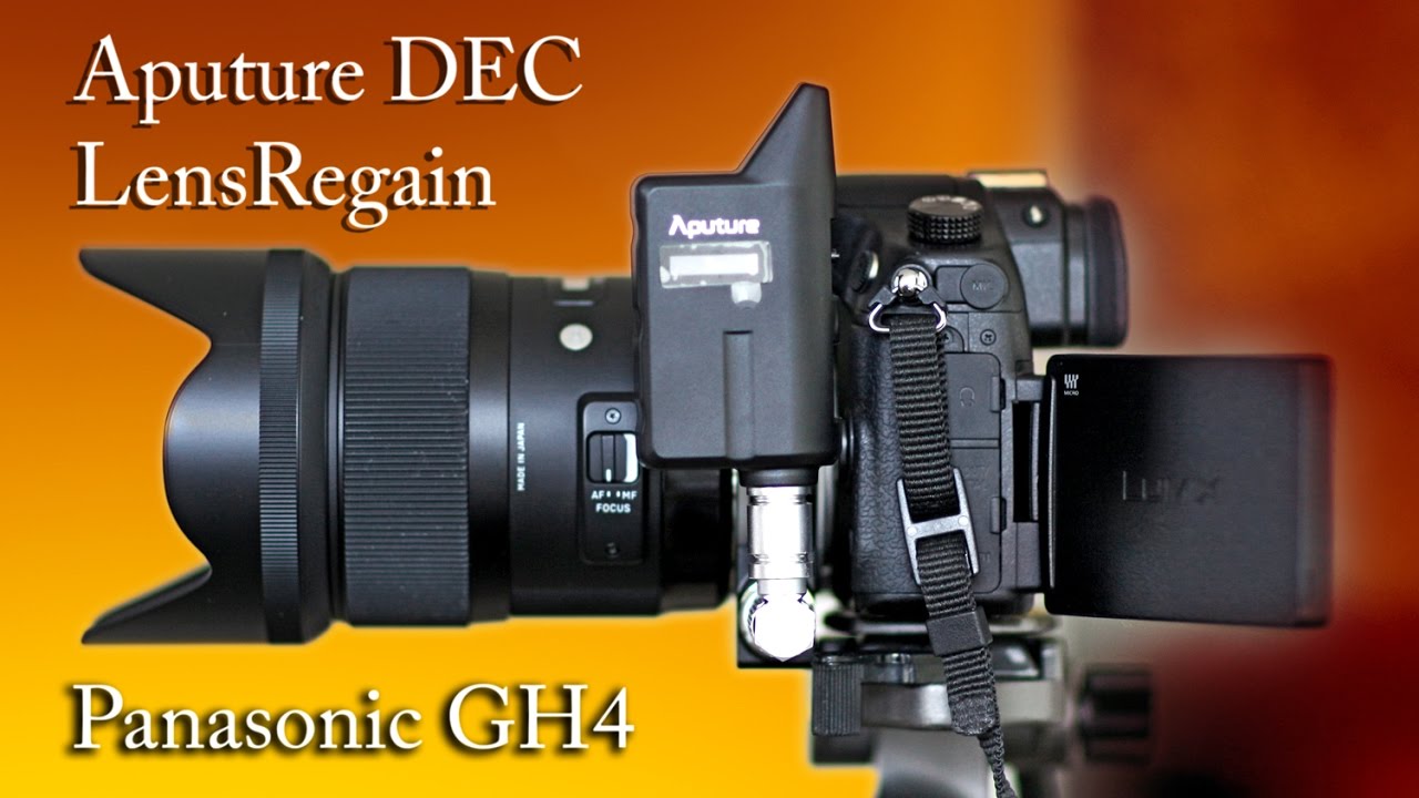 Panasonic GH4 + Aputure DEC lens regain speedbooster vs Basic adapter vs Canon Fullframe