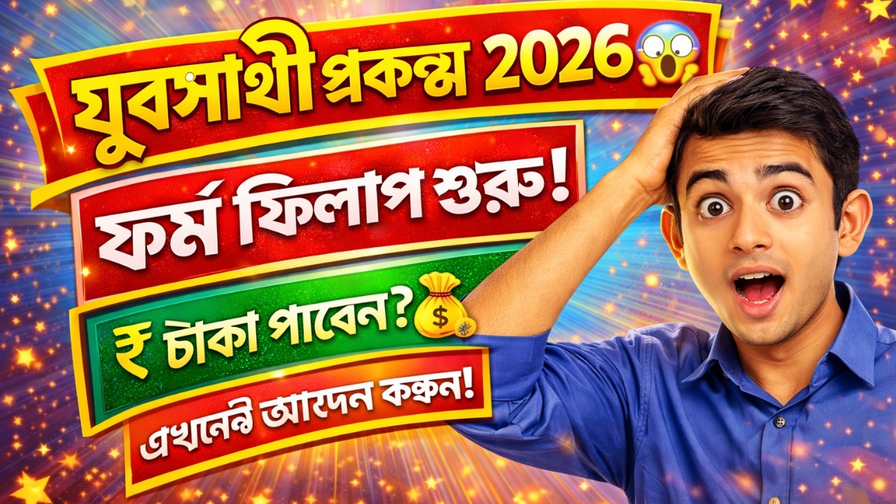 বাংলার যুবসাথী প্রকল্প ২০২৬ | Application Form Fillup | Eligibility | Documents Required