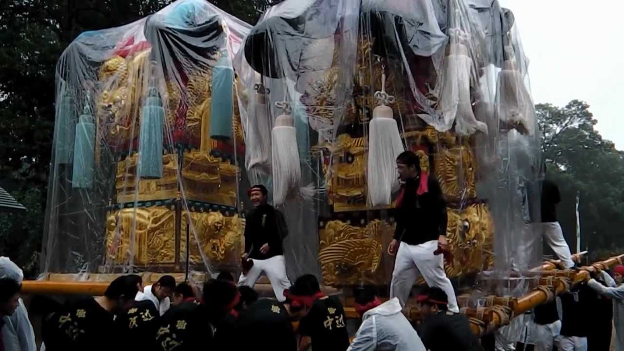 太鼓台列伝2012【菅生神社秋季大祭（宵祭）】