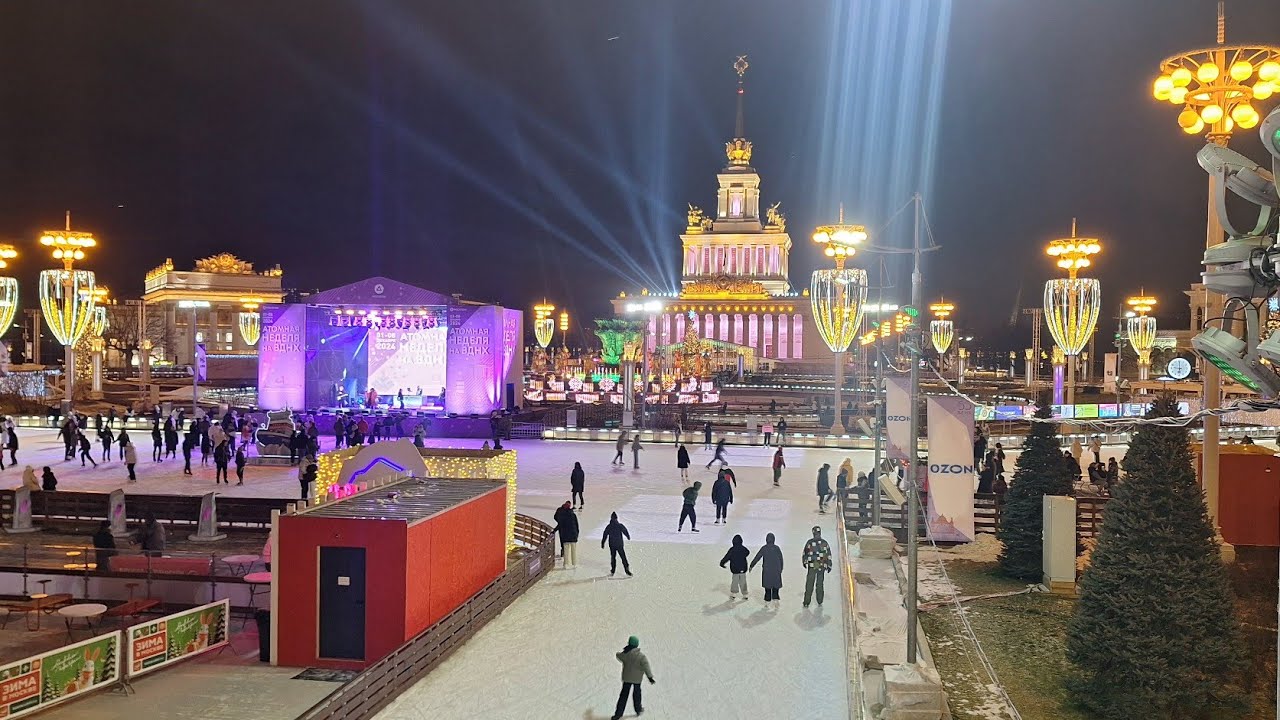 ВДНХ новогоднее настроение 2025🥂