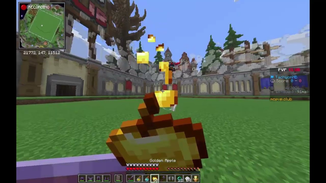 fighting in a mace duel without a mace