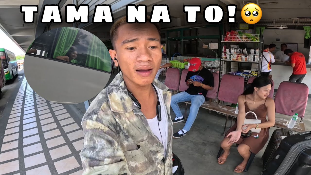NAG HIWALAY NA KAME! hinated kona sa terminal si baby.