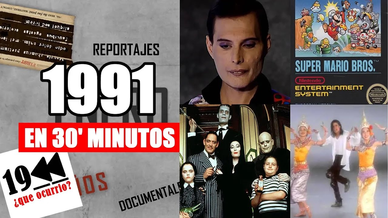 ¿1991 Sabes como vivió el mundo ese año   ¿Qué paso ese año