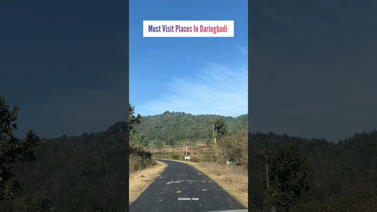 7 Must Visit Places In Daringbadi #youtubeshorts #shortsvideo #viralvideo #travel #vlog #daringbadi