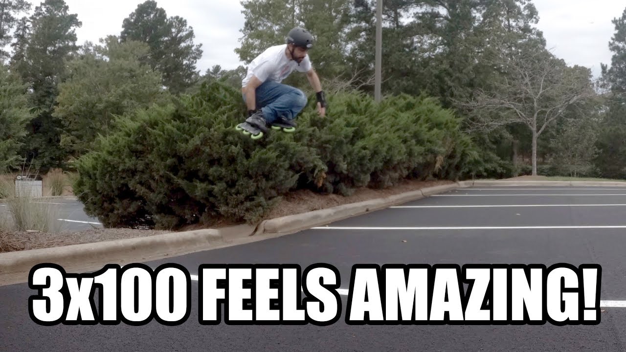 Skating 3x 100mm on Kizer Trimax Feels Amazing