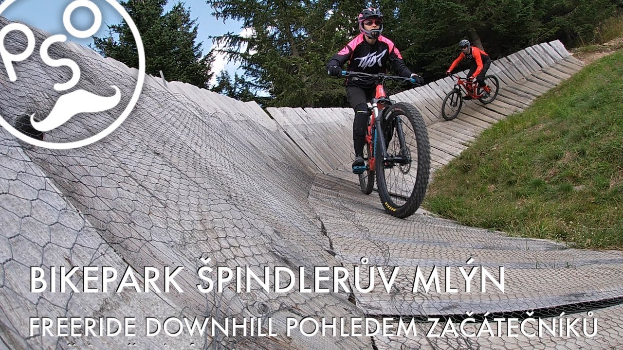 BIKEPARK ŠPINDLERŮV MLÝN 2020 - Freeride Downhill z pohledu začátečníků - [4K]