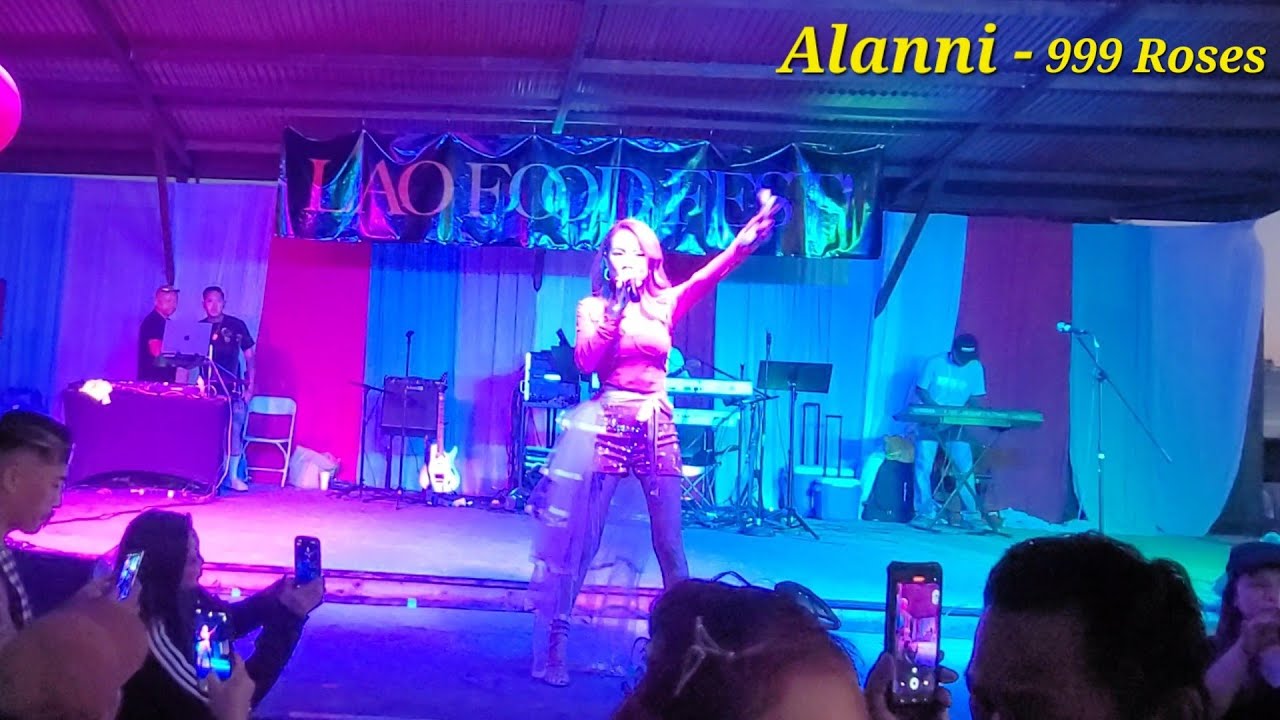 999 Roses _ Alanni with DJ Bannok rock the stage @ Fresno Lao Food Festival 2023