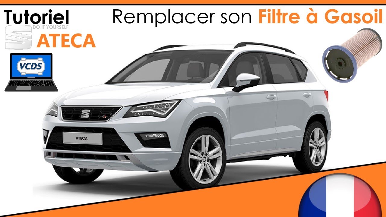 SEAT ATECA 2.0 TDi (DFFA) - Remplacer son Filtre à Gasoil