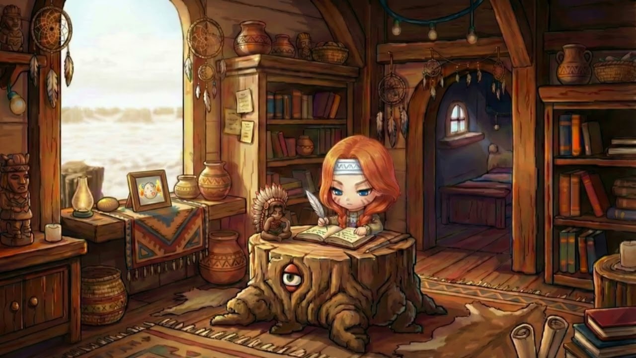 페리온의 나른한 오후에 공부하기 ✏️ | 메이플스토리 Study Music