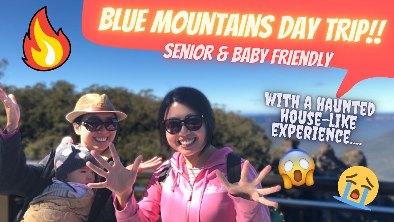 Blue Mountains family day trip by public transport (baby and senior friendly!)