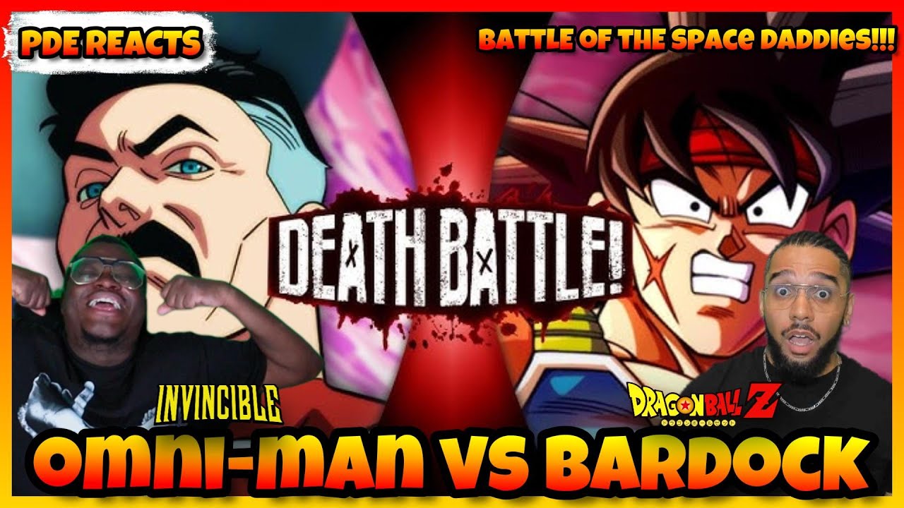 Реакция PDE | Омни-Мэн против Бардока (Непобедимый против Dragon Ball Z) | СМЕРТЕЛЬНАЯ БИТВА!