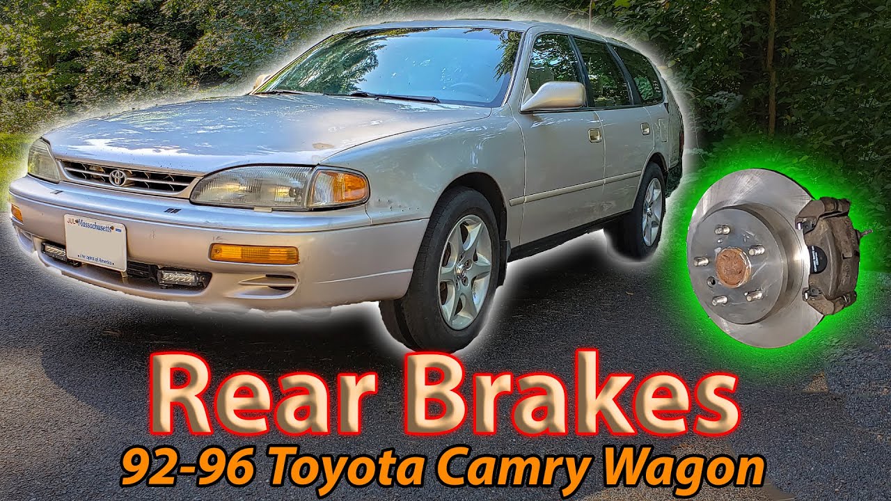 Replacing Rear Brakes 1992-96 Toyota Camry Wagon
